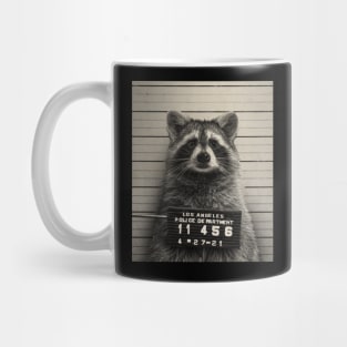 Raccoon Mugshot by © Buck Tee Originals Mug